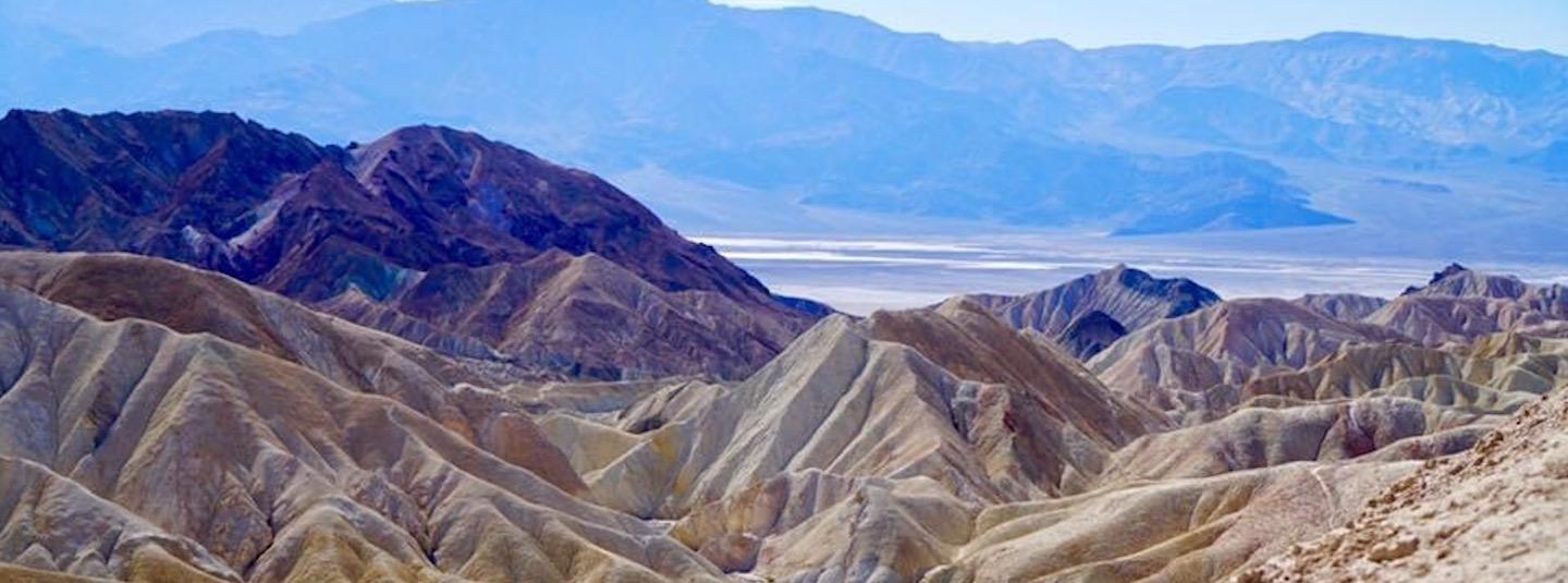 View of Death Valley from Zabriskie Point