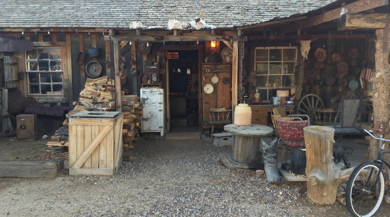 Gold Point Ghost Town in NV