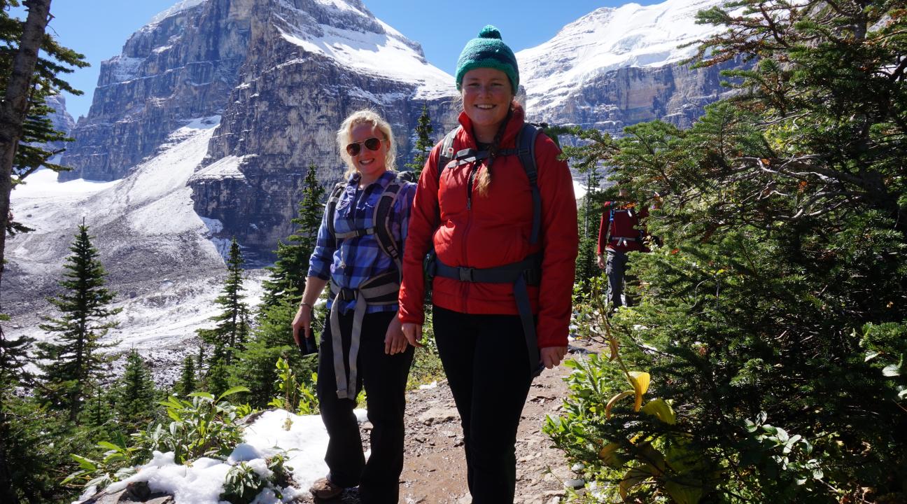 Hiking near the Tea Hut