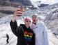 Glacier selfie