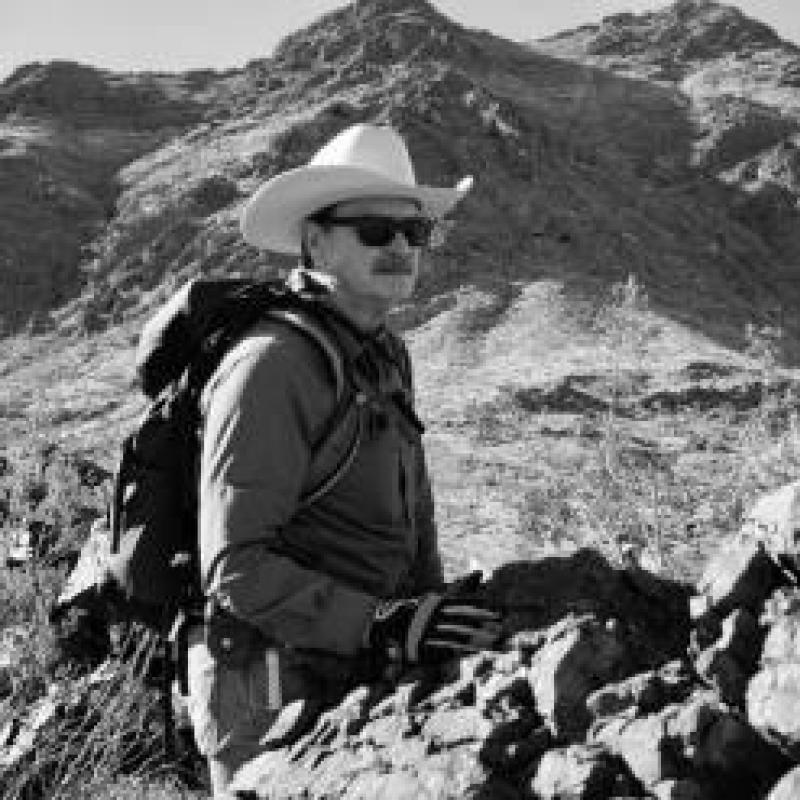 David Bero in the field