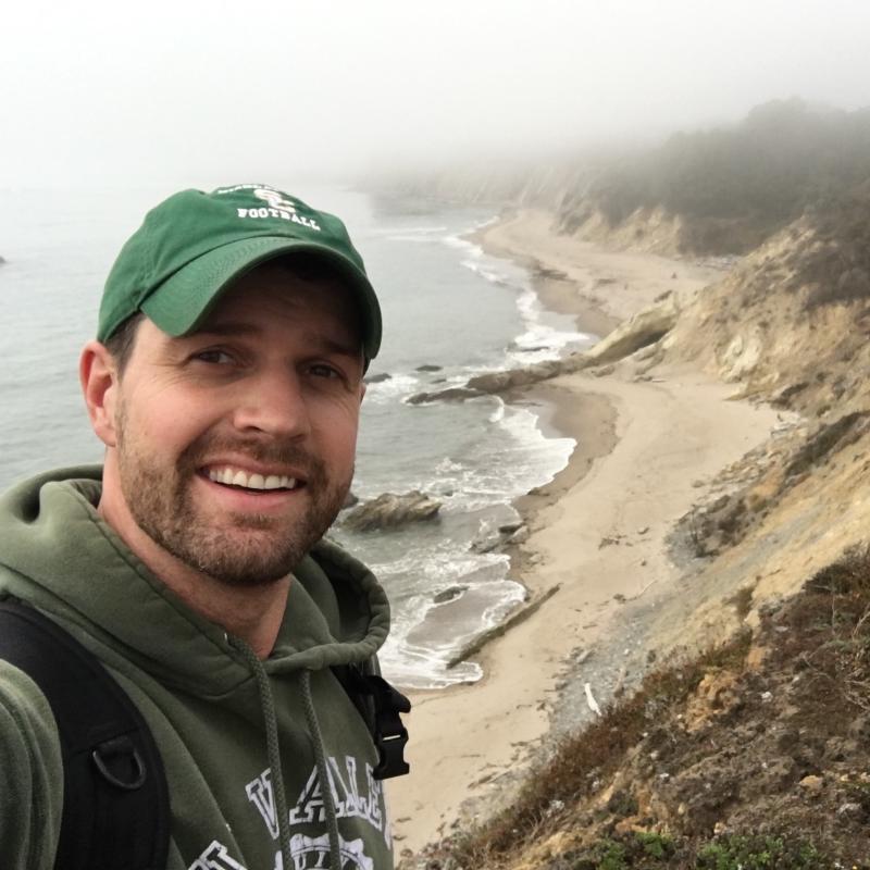 Owen on the beach