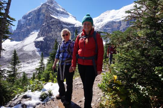 Hiking near the Tea Hut